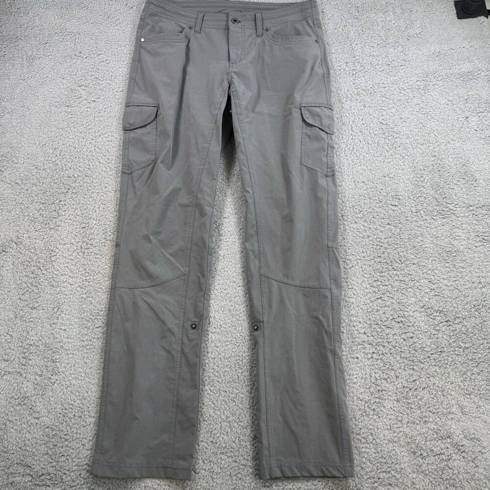 Kuhl Women’s Grey Utility Cargo Pants size 8